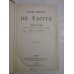 OEUVRES COMPLETES DE TACITE - traduites en francais Par J. L. BURNOUF- Hachette 1872 (Tacitus) OEUVRES COMPLETES DE TACITE - traduites en francais Par J. L. BURNOUF- Hachette 1872 (Tacitus)